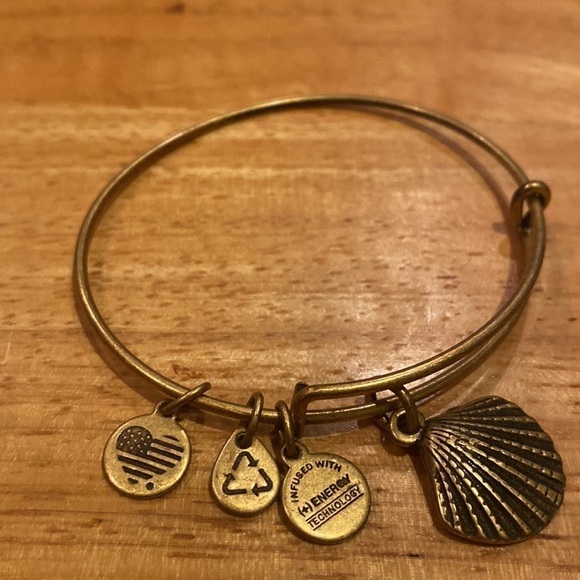 Alex and Ani gold seashell bracelet - Picture 3 of 3